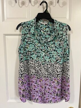 Northern Reflections sleeveless top